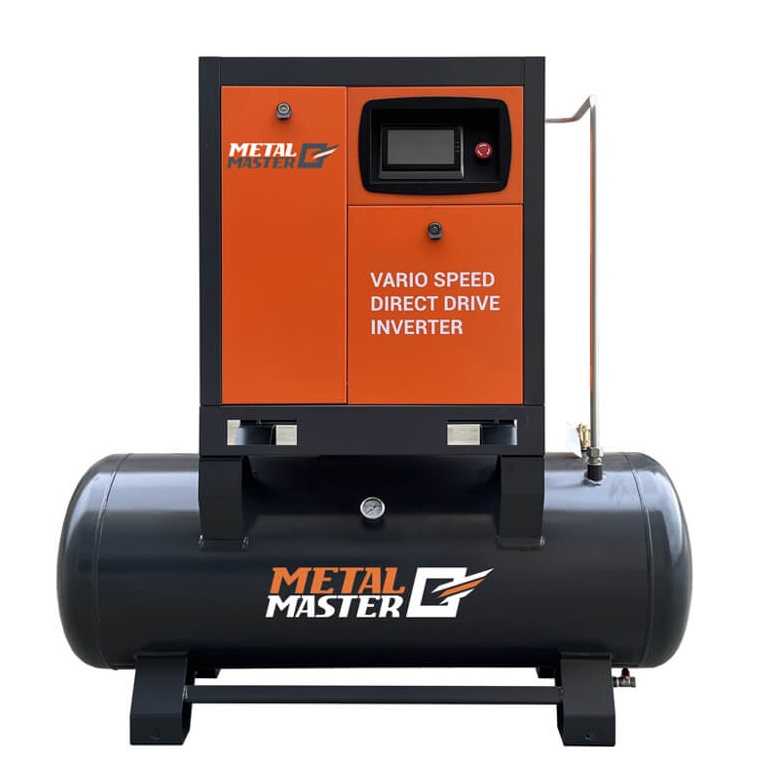 Компрессорная станция 2 в 1 с прямым приводом Metal Master MCR 22-10-500 INVERTER