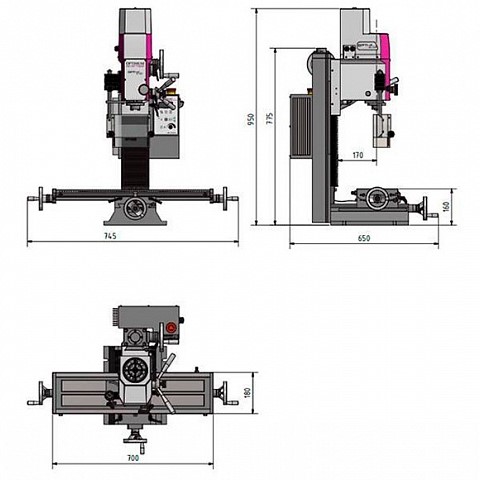 Сверлильно-фрезерный станок OPTImill MH 22VФото 1378-05.jpg