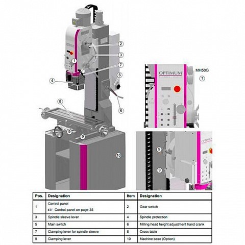 Сверлильно-фрезерный станок OPTImill MH 50GФото 1381-04.jpg