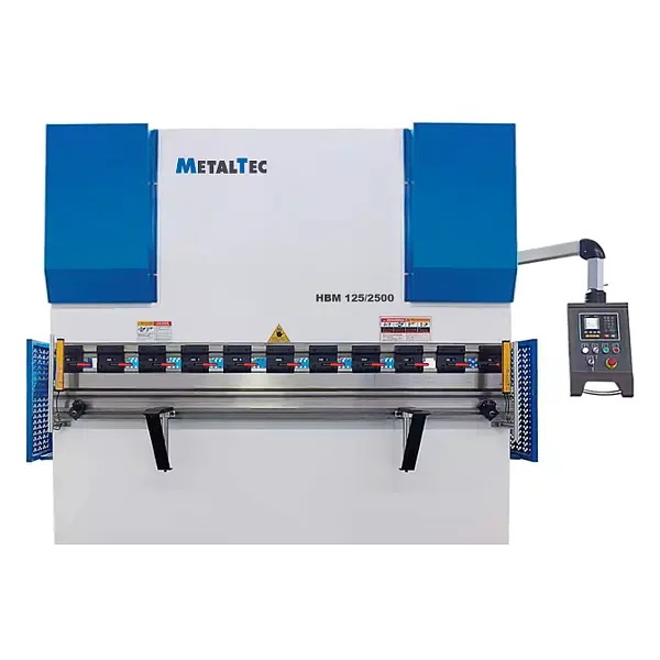 Гидравлический листогибочный пресс MetalTec HBM 125/2500 (E22, инвертор заднего упора)