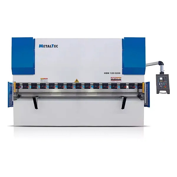 Гидравлический листогибочный пресс MetalTec HBM 125/3200М (E22, ручная компенсация прогиба, инвертор заднего упора))