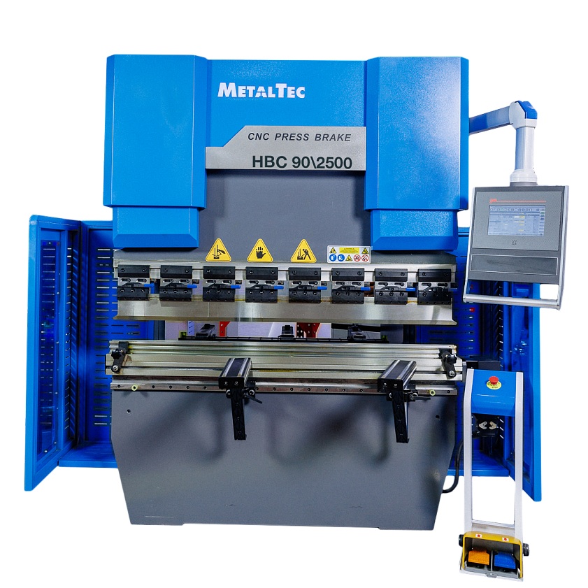Гидравлический листогибочный пресс MetalTec HBC 90/2500 с ЧПУ 4+1 ESA630S