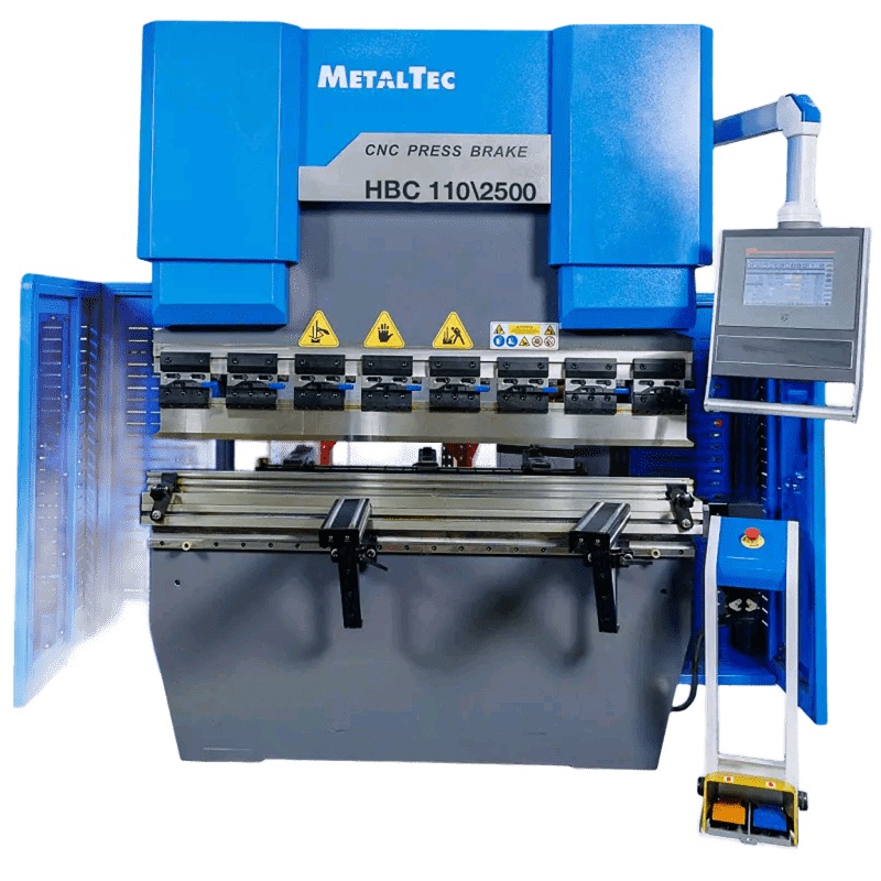 Гидравлический листогибочный пресс MetalTec HBC 110/2500 с ЧПУ 4+1 ESA630S