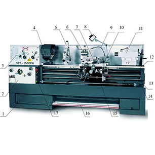 Универсальный токарно-винторезный станок по металлу PROMA SPF-1000PHФото 751-02.jpg